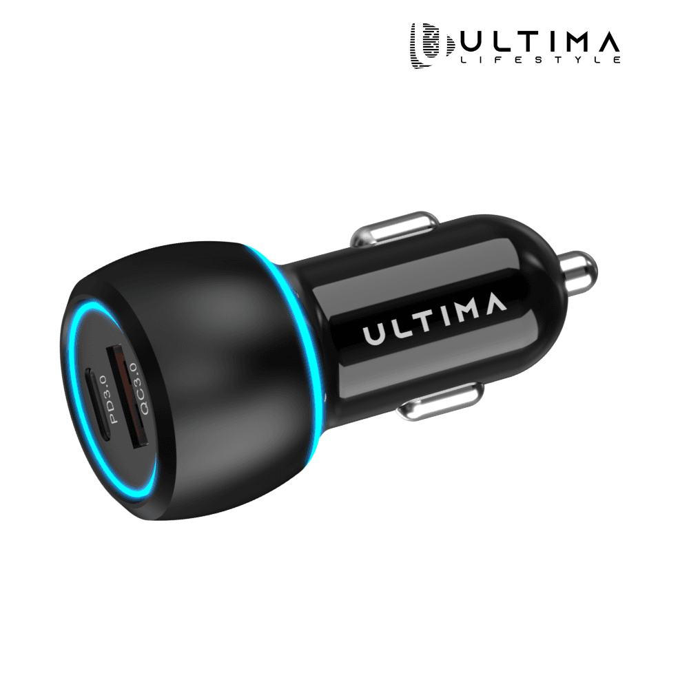 Ultima Rapid 75W PD+QC Car Charger Adapter